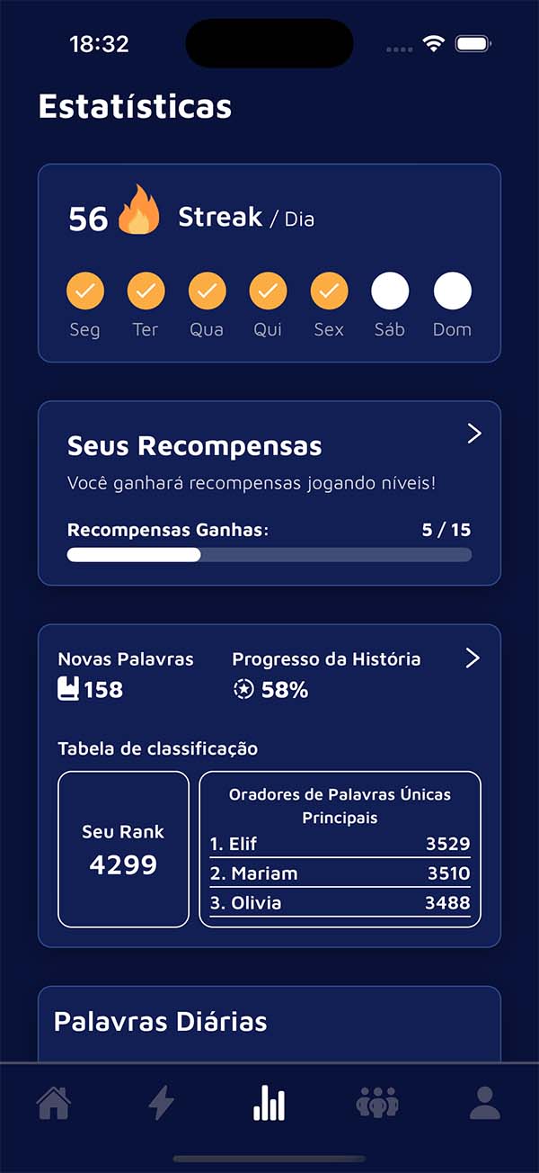 Captura de Tela do Aplicativo/Animação de Demonstração