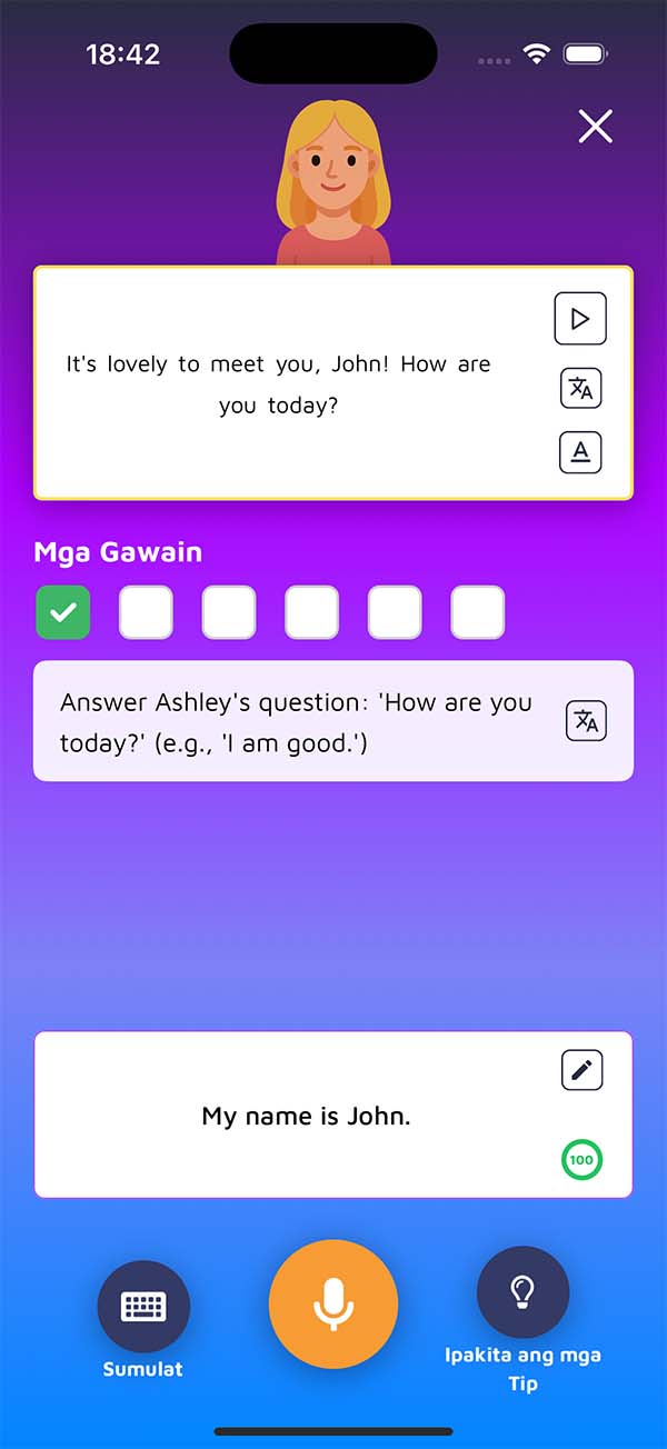 Screenshot ng App/Demo Animation